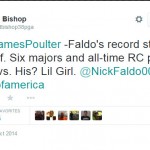 PGA president makes sexist remark in defense of Faldo against Poulter