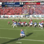 Florida scores touchdown against Georgia on fake field goal (GIF)