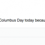 Bank in Ann Arbor trolls Ohio State on Columbus Day (Photo)