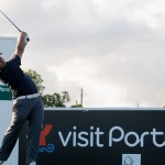 Levy dodges downpours to lead in Portugal