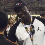 Michael Jordan visits Homestead to support Denny Hamlin