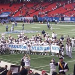 Georgia Southern trolls Georgia State with a giant banner following a lopsided win (Photo)