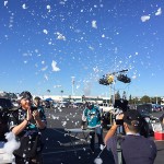 Sharks fans bring their own ‘snow’ to Stadium Series game