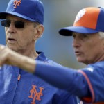Mets owner Fred Wilpon meets with Terry Collins after ugly spring loss