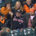 Another baseball finds a beer cup, another fan chugs away