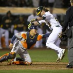 Josh Reddick nearly hit a walk-off Little League home run