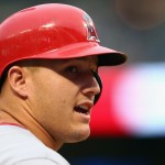 Mike Trout might have a career in weather once this baseball thing is done
