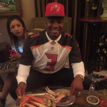 Jameis Winston celebrates NFL draft with crab legs