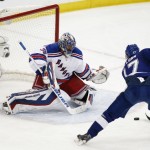 Rangers blow out Lightning to even East finals