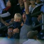 Eric Byrnes sells out to catch foul ball, perhaps gets Dan Haren in trouble