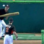 Marlins give rookie Justin Nicolino giant bat to help with bunting