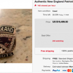 Ex-Patriots LB Brandon Spikes’ AFC title ring appears on eBay (Photos)