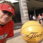 Marlins Man made his way to the NBA Finals