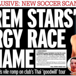 Leicester footballers responsible for racist orgy flying home