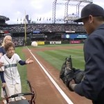 On 108th birthday, Evelyn Jones throws record-setting first pitch