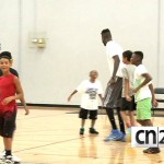 Here’s Nerlens Noel dunking ‘on’ a small child at a summer camp