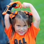 Five-year-old throws first pitch at Orioles game with her amazing robotic hand