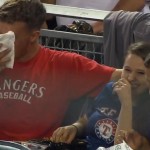 Foul ball comes to eat, destroys Rangers fan’s nachos